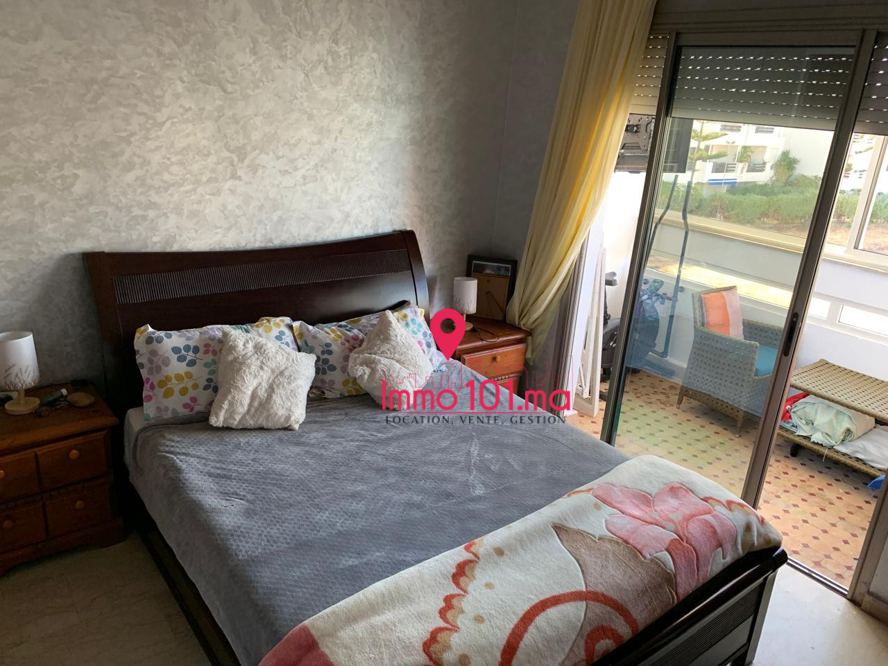Location appartement meublé à Skhirat Plage ZLLAM2008